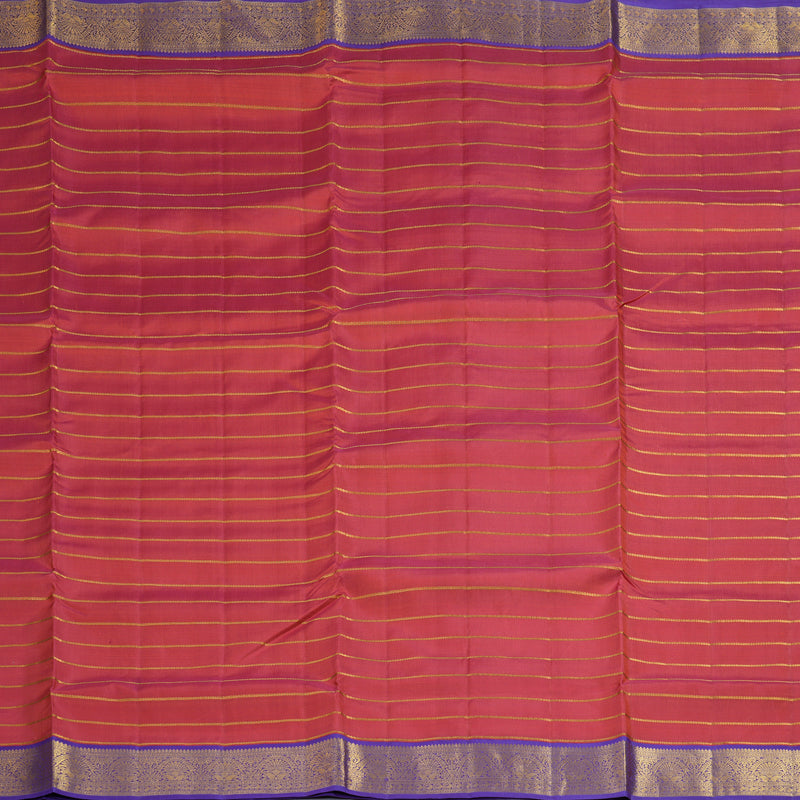 Hayagrivas Handloom Pink Ten Yards Silk Saree HBF460F2-1