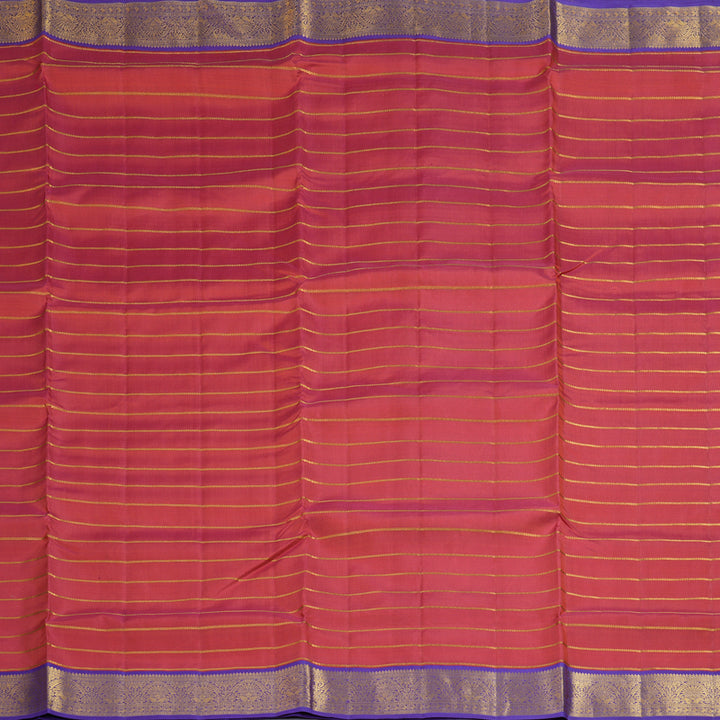 Hayagrivas Handloom Pink Ten Yards Silk Saree HBF460F2-1