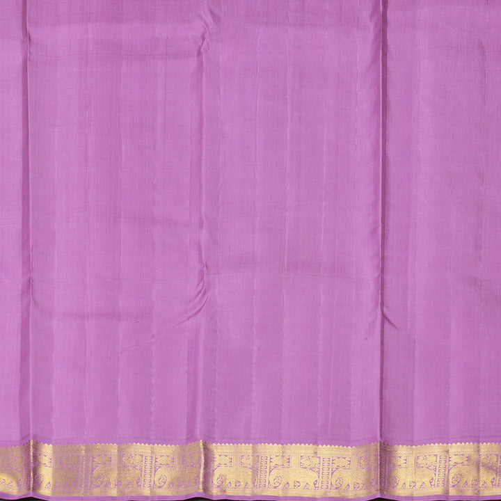 Hayagrivas Handloom Sandal Kanjivaram Silk Saree with Lavender Border HBF461F3-2