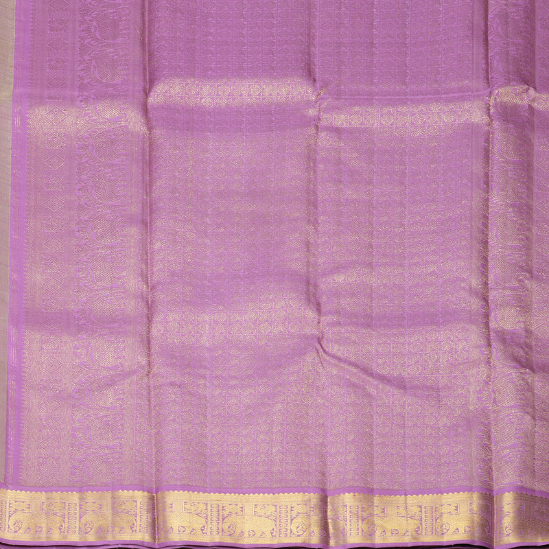 Hayagrivas Handloom Sandal Kanjivaram Silk Saree with Lavender Border HBF461F3-2