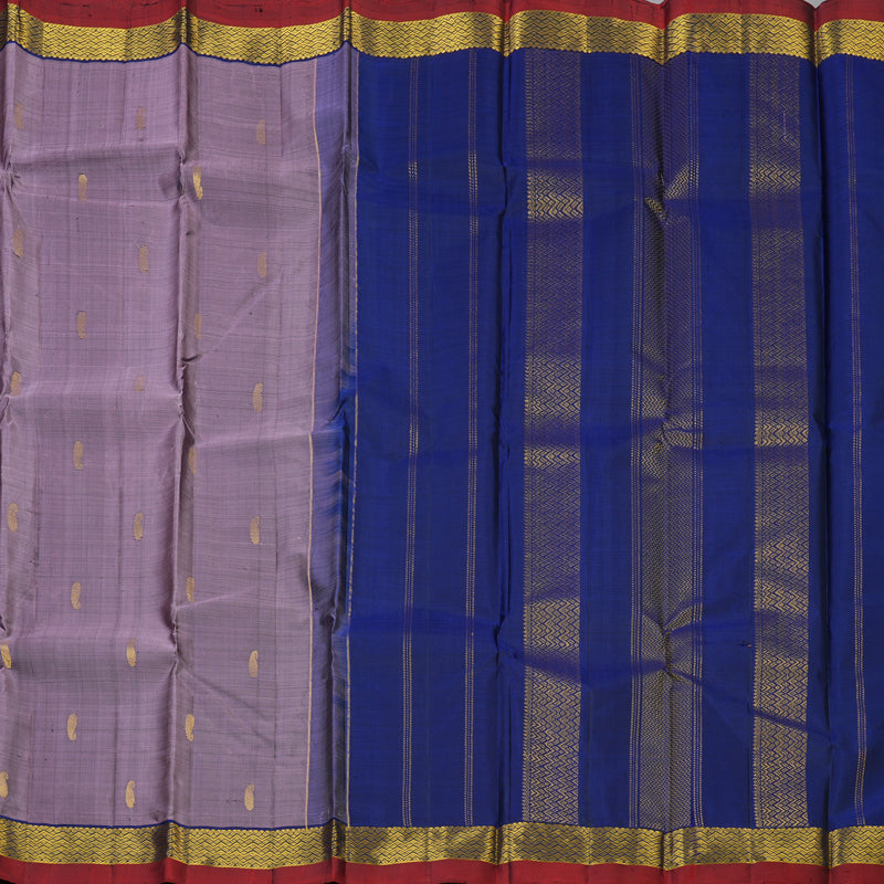 Hayagrivas Handloom Mauve Kanjivaram Silk Saree HBF98D1-20