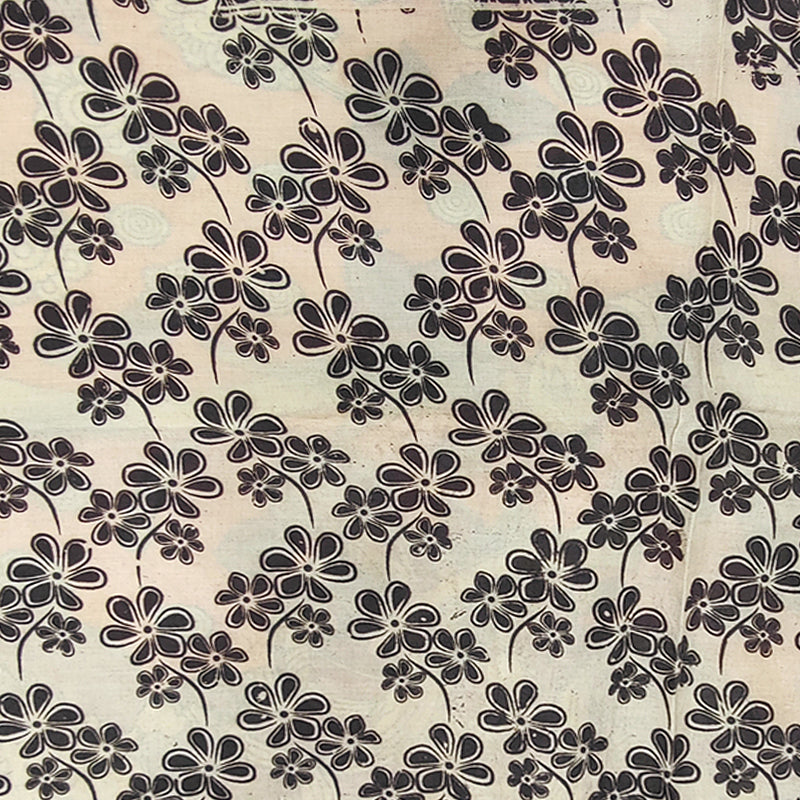 Hayagrivas Orange Kalamkari Cotton Saree SSCBF73E2-17