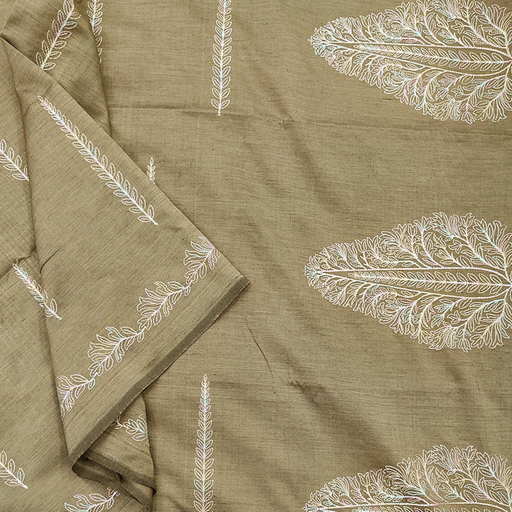 Hayagrivas Elephant Grey Fancy Cotton Saree KBE2167A1-17