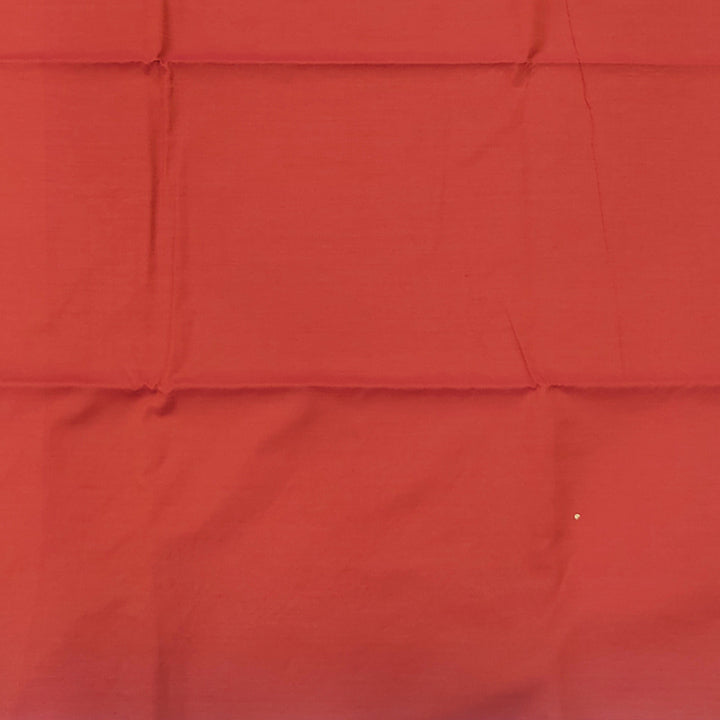 Hayagrivas Rust Orange Fancy Cotton Saree KBE2167A1-41