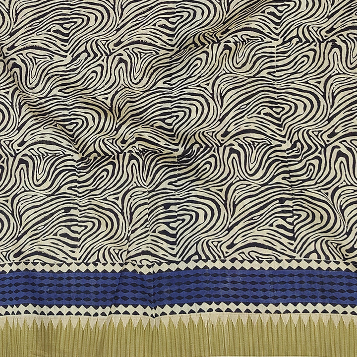 Hayagrivas Sandal Pure Chanderi Cotton Saree KSBE107B7-3