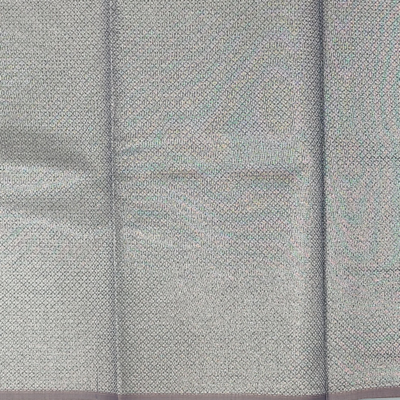 Hayagrivas Bluish-Grey Fancy Kora Cotton Saree KBE93D7-7