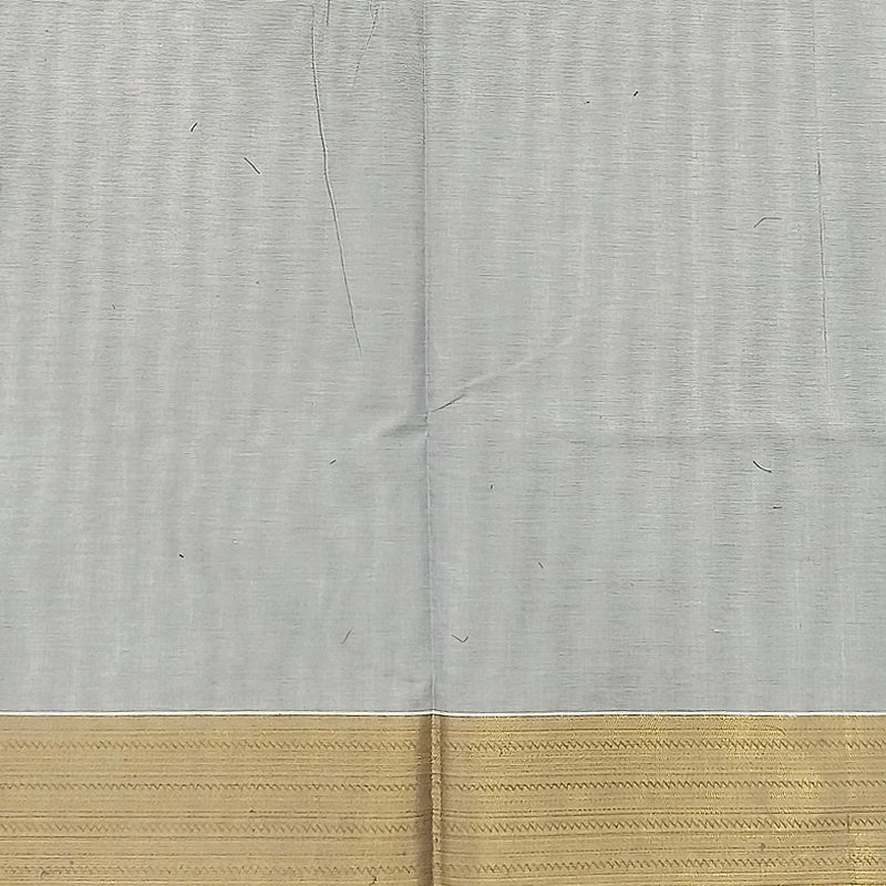 Hayagrivas Grey Pure Cotton Saree KSBE88A4-6