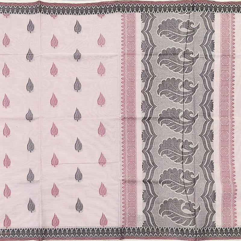 Hayagrivas Lilac Pure Cotton Saree KBE1897L1-42