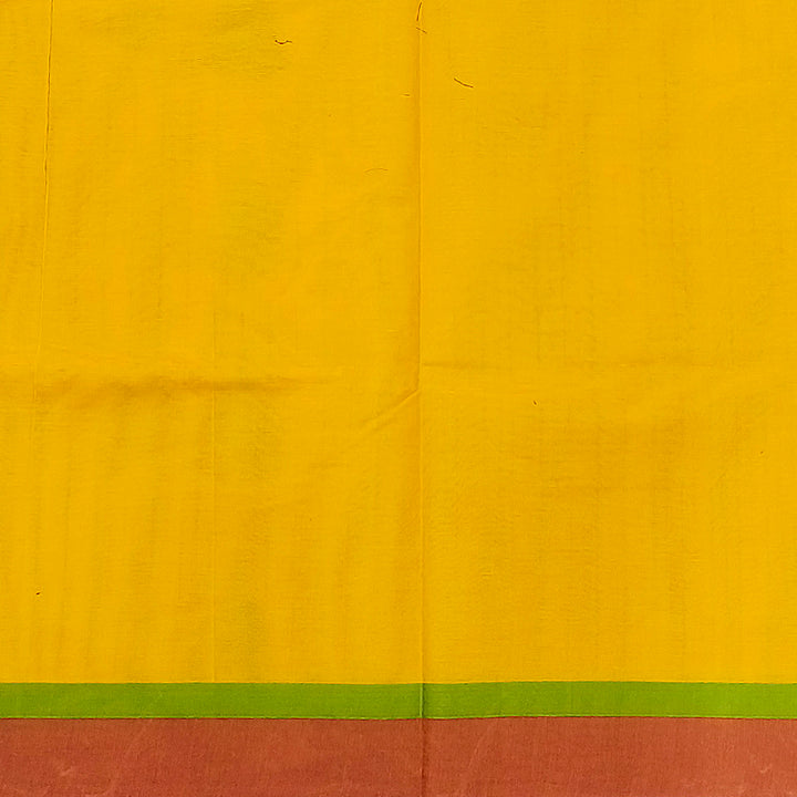Hayagrivas Mango Yellow Pure Cotton Saree KBE1894L2-18