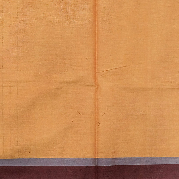 Hayagrivas Light Brown Pure Cotton Saree KBE1894L2-6