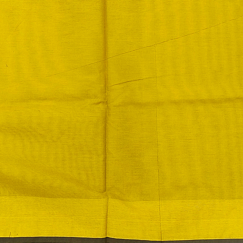 Hayagrivas Mustard Yellow Pure Cotton Saree KBE1891L1-101