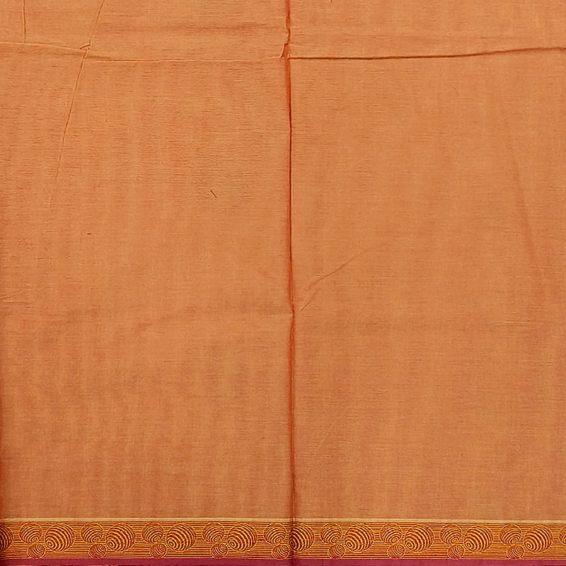 Hayagrivas Mild Red Pure Cotton Saree KBE2160A2-48