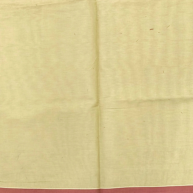 Hayagrivas Beige Pure Cotton Saree KBE1891L1-69