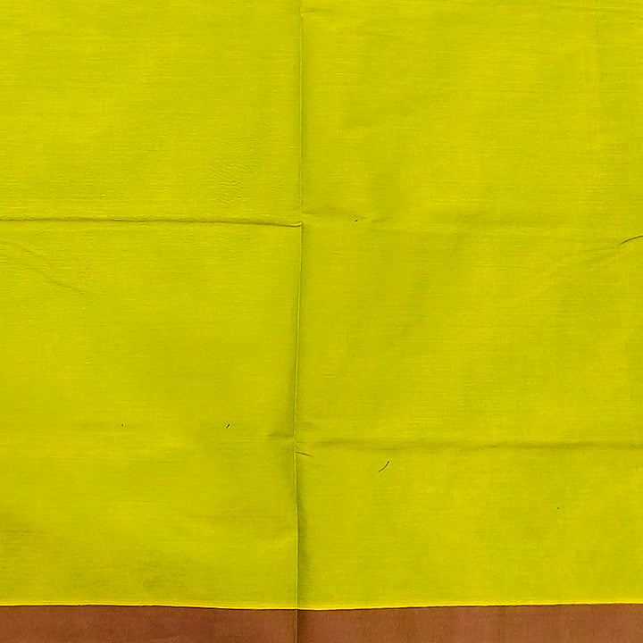 Hayagrivas Fluorescent Green Pure Cotton Saree KBE2163A11-6
