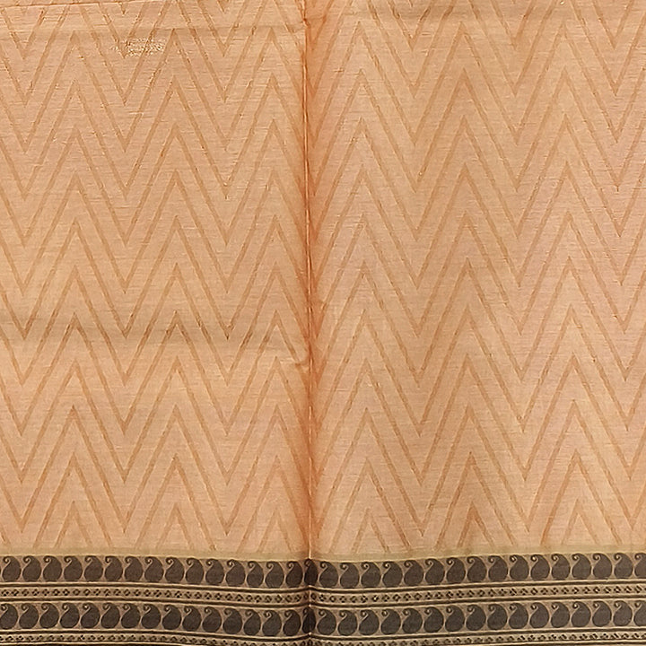 Hayagrivas Mild Peach Pure Cotton Saree KBE2163A18-4