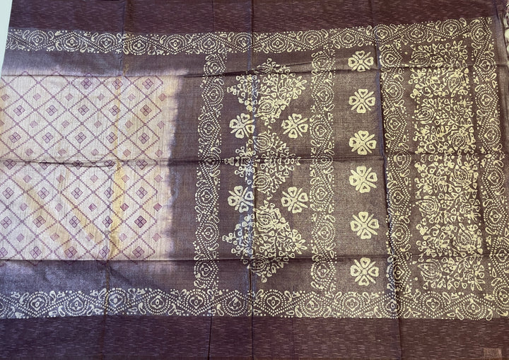Hayagrivas Onion Pink Semi Tussar Saree SSCBF68E7-8