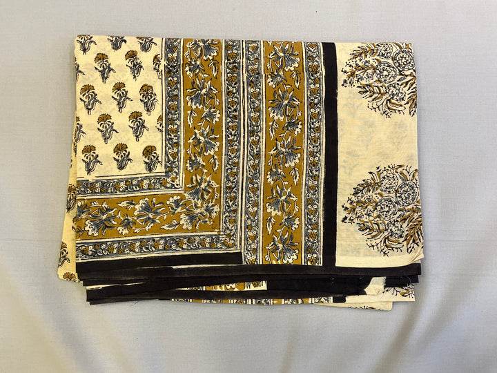 Hayagrivas Sandal Jaipur Cotton Saree SSCBF73E5-4