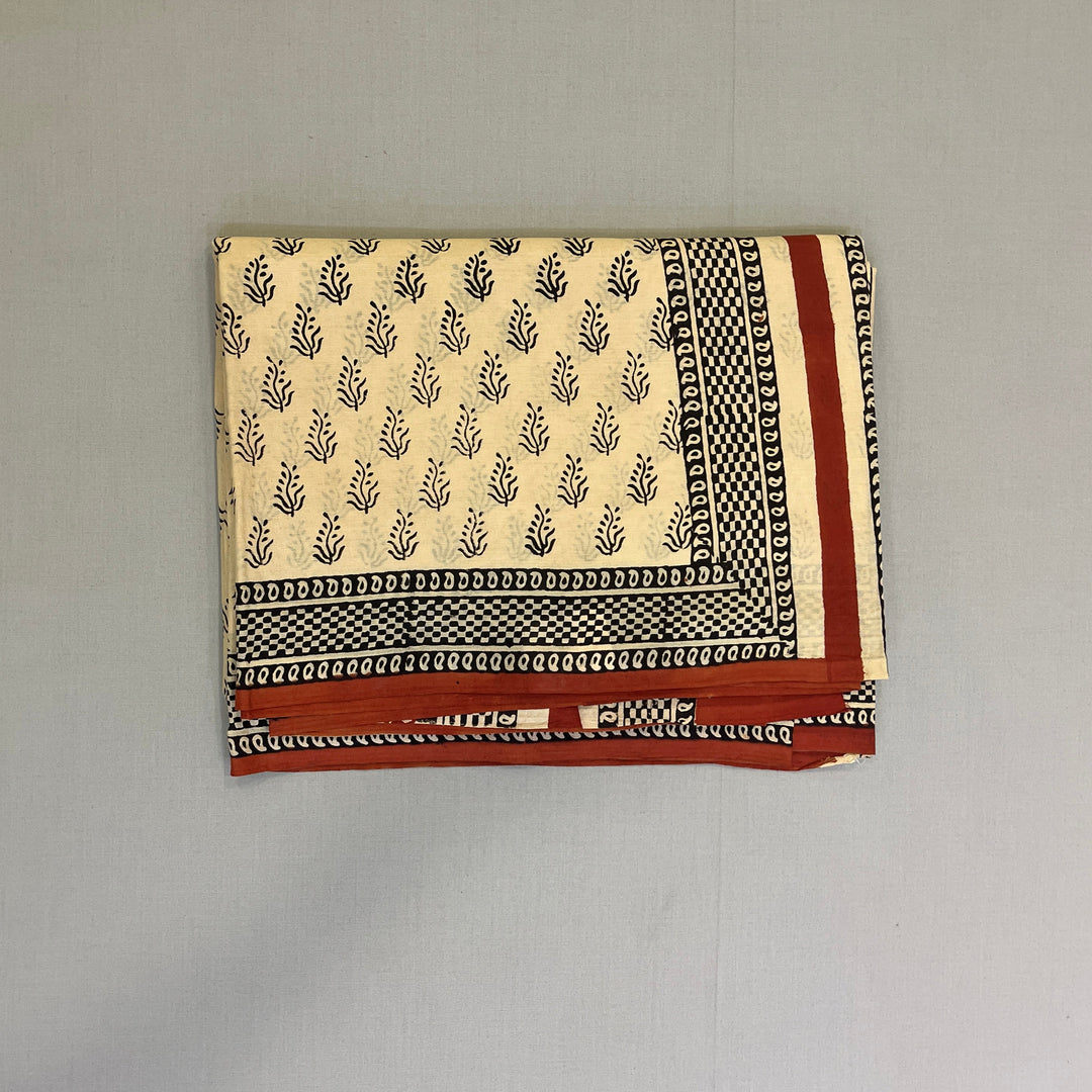Hayagrivas Sandal Jaipur Cotton Saree SSCBF73E5-1