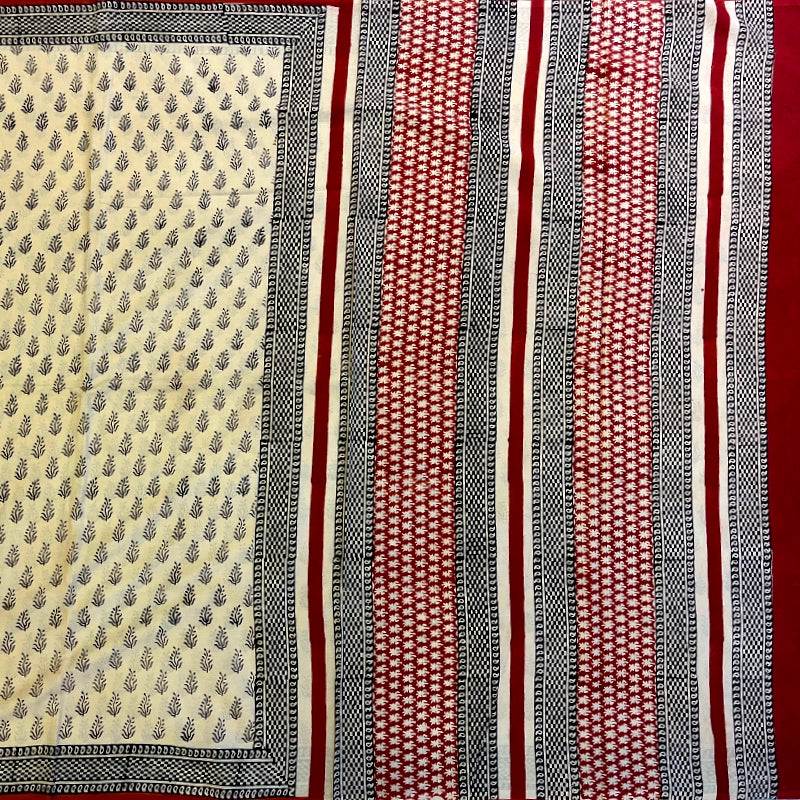 Hayagrivas Sandal Jaipur Cotton Saree SSCBF73E5-1