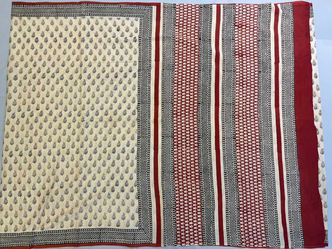 Hayagrivas Sandal Jaipur Cotton Saree SSCBF73E5-1