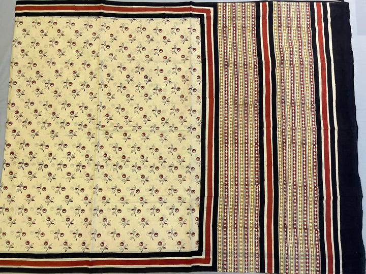 Hayagrivas Sandal Jaipur Cotton Saree SSCBF73E5-3