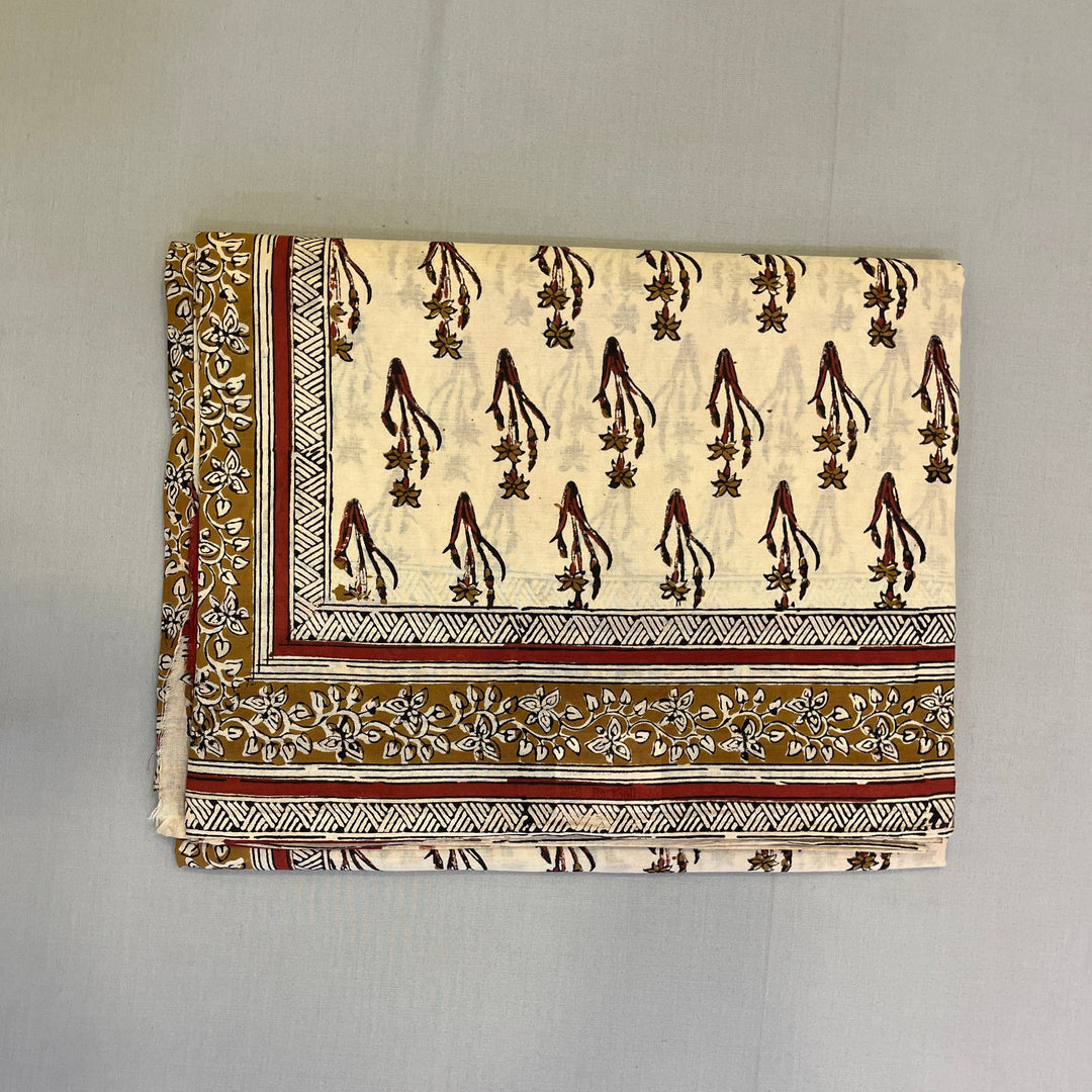 Hayagrivas Sandal Jaipur Cotton Saree SSCBF73E5-5