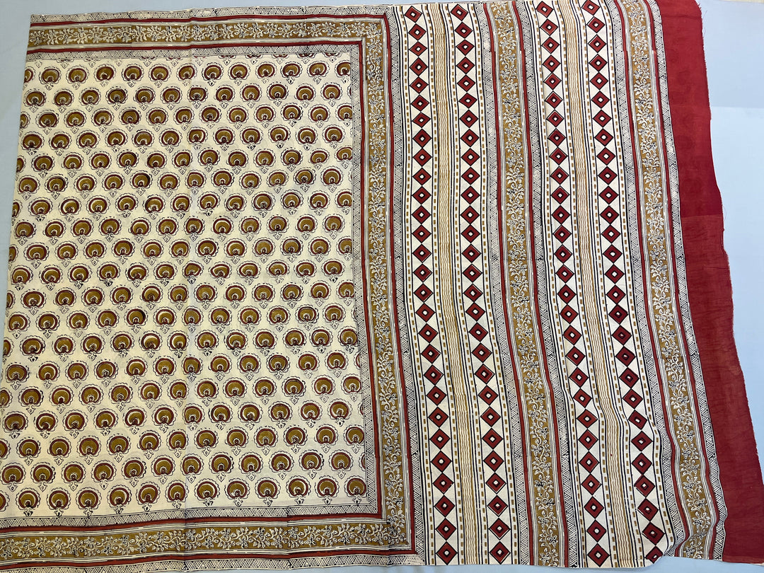 Hayagrivas Sandal Jaipur Cotton Saree SSCBF73E5-8