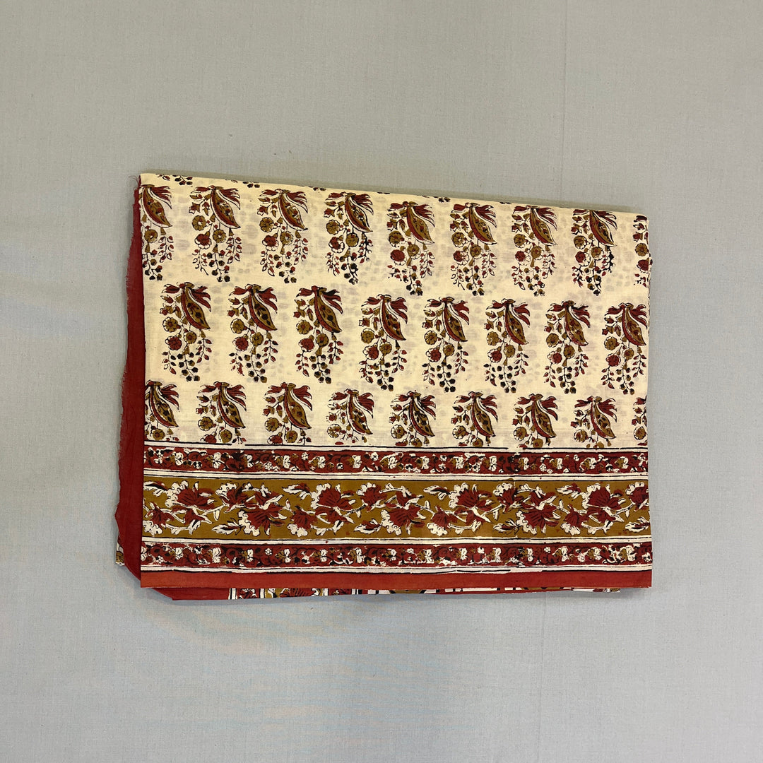 Hayagrivas Sandal Jaipur Cotton Saree SSCBF73E5-6