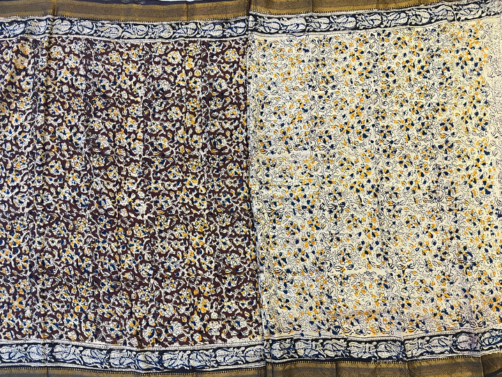 Hayagrivas Maroon Kalamkari Saree SSCBF73E4-4
