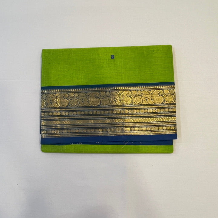 Hayagrivas Parrot Green Chettinad Cotton Saree SSCBF63E7-13