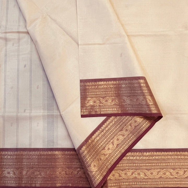 Hayagrivas Sandal Chettinad Cotton Saree SSCBF63E8-5