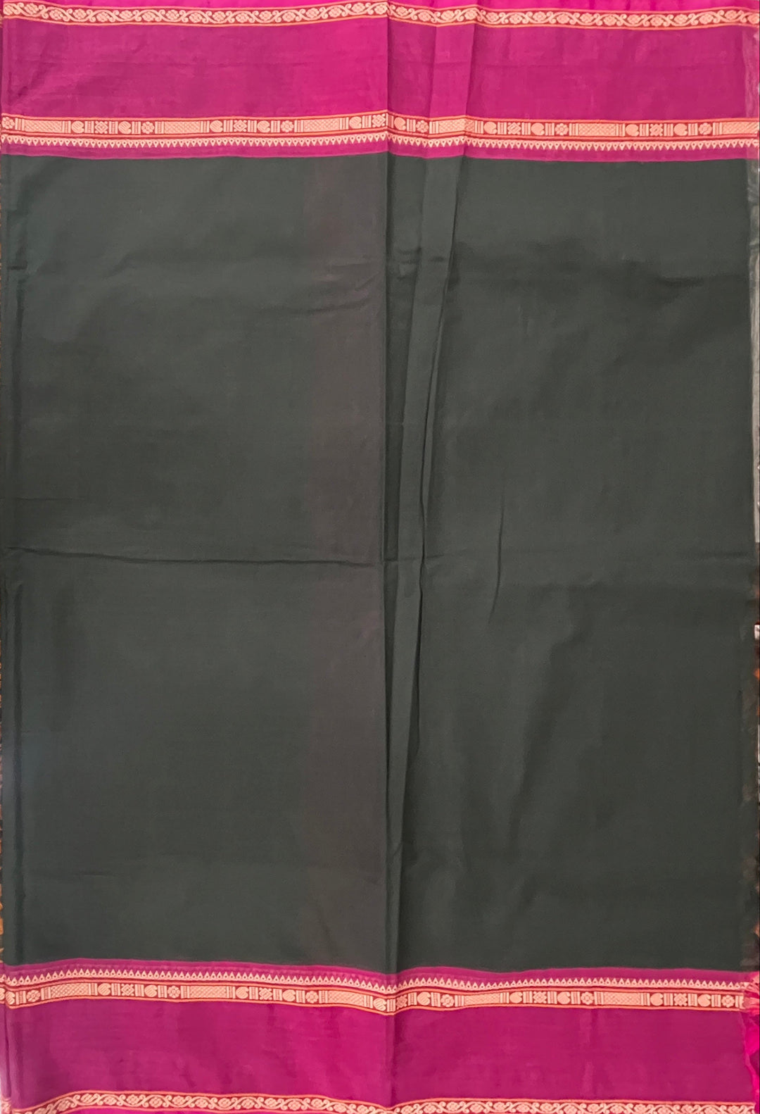 Hayagrivas Green Chettinad Cotton Saree SSCBF63E9-2