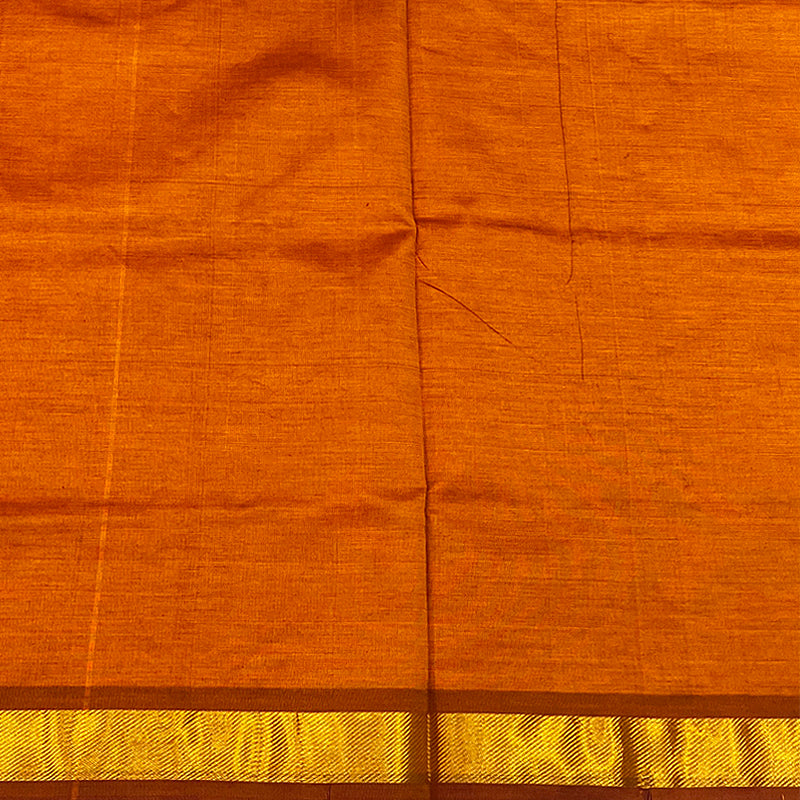 Hayagrivas Mambazham Orange Semi Silk Cotton Saree SSCBF79F1-4