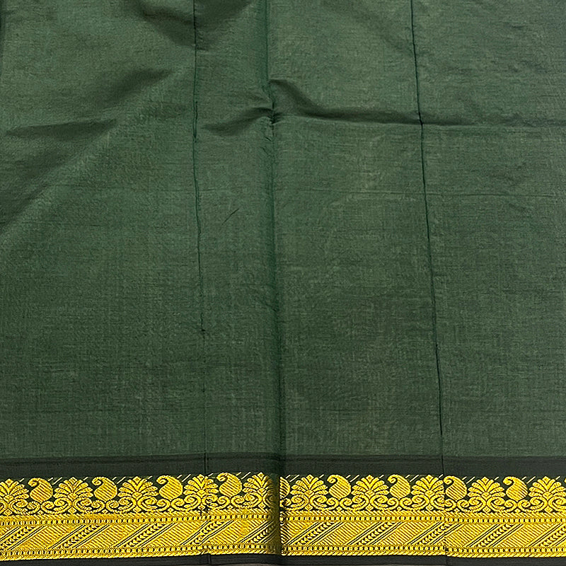 Hayagrivas Light Grey Semi Silk Cotton Saree SSCBF83F4-4