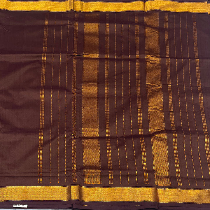 Hayagrivas Deep Burgundy Semi Silk Cotton Saree SSCBF79F2-36
