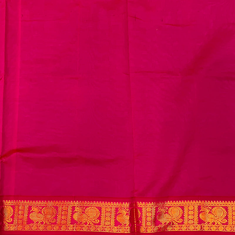 Hayagrivas Sky Blue Semi Silk Cotton Saree SSCBF83F4-1