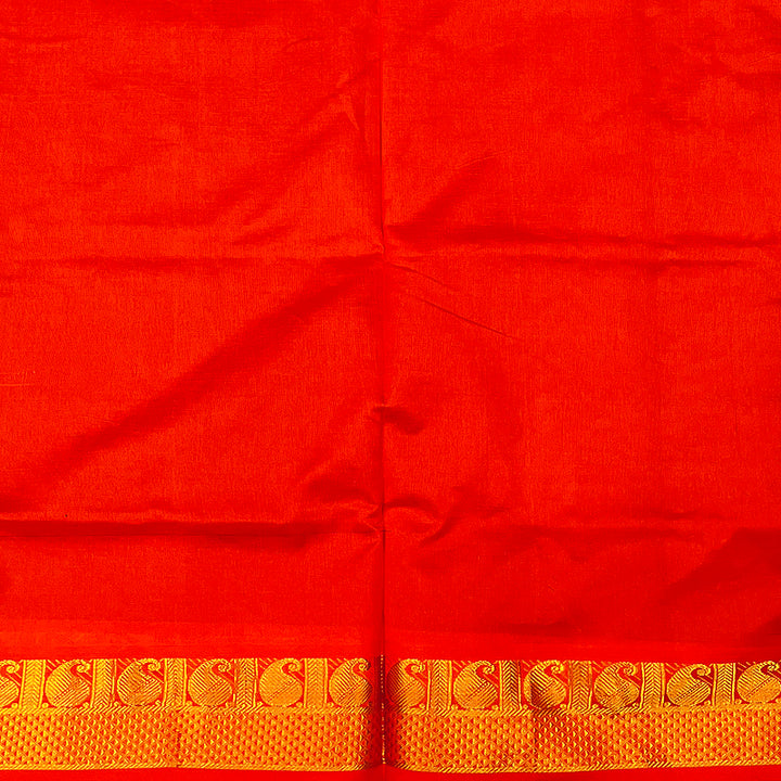Hayagrivas Peacock Green Semi Silk Cotton Saree SSCBF101F1-73