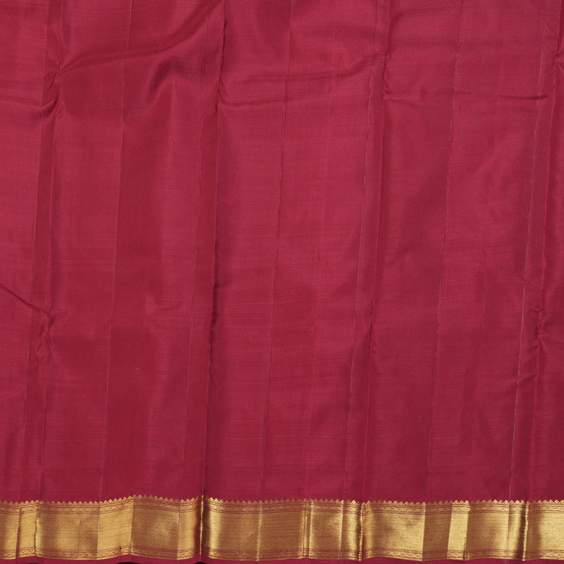 Hayagrivas Maroon Handloom Kanjivaram Silk Saree KBD1528A4-1