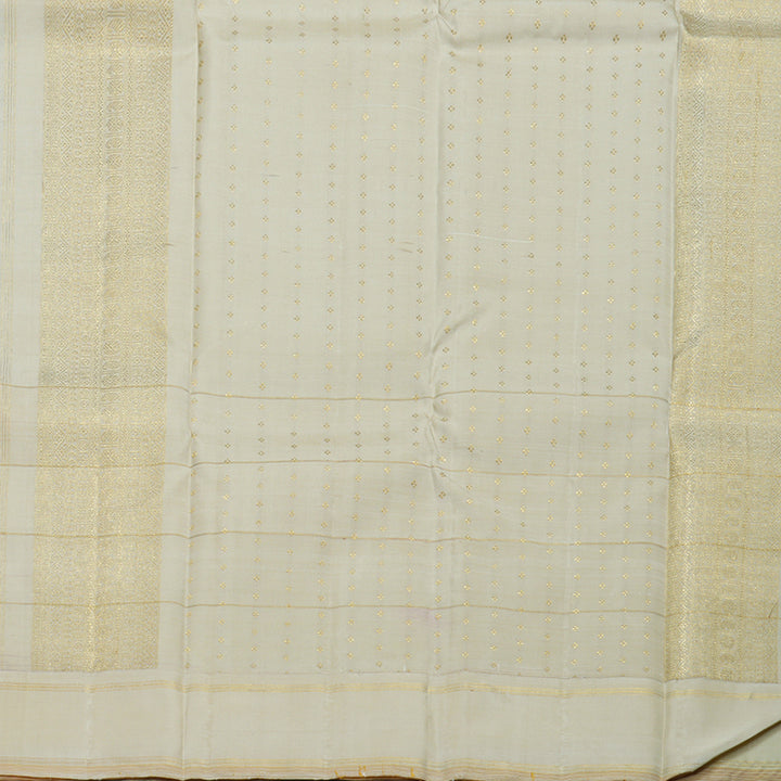 Hayagrivas Dark Blue Handloom Kanjivaram Silk Saree with Multi Color Border KBD1531A8-1