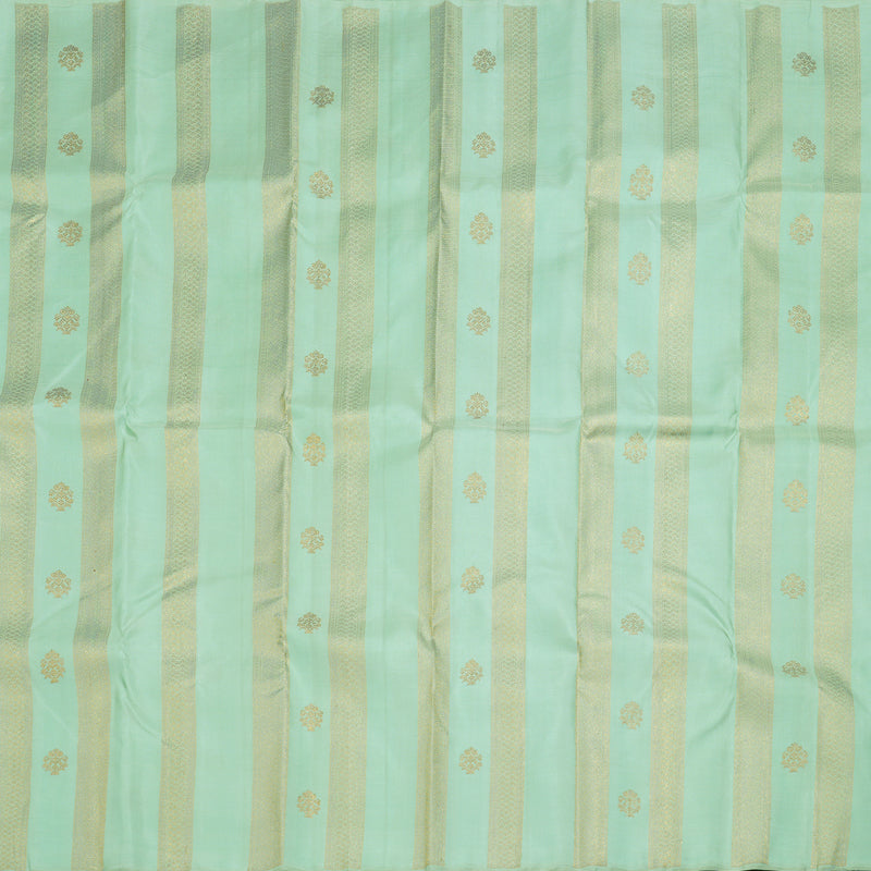 Hayagrivas Pastel Green Handloom Kanjivaram Silk Saree KBD1532A13-1