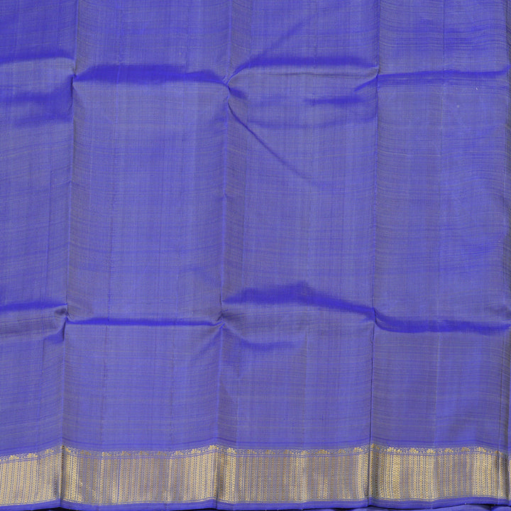 Hayagrivas Handloom Kanjivaram Silk Saree in Serene Light Pastel Blue KBD1536A8-10