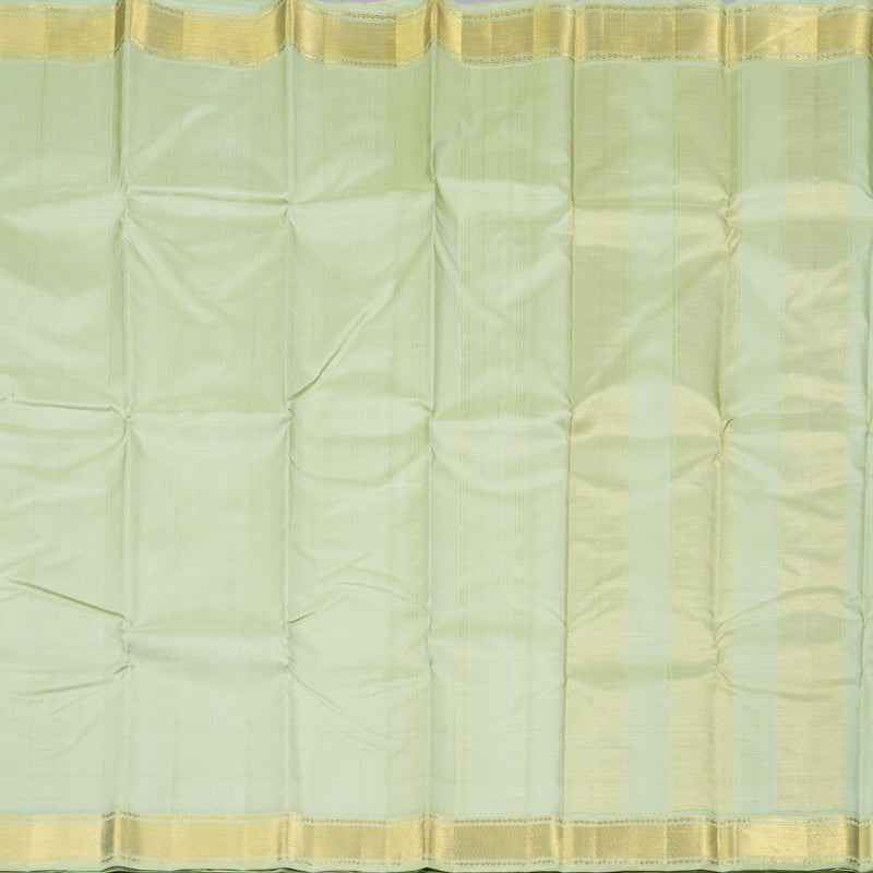 Hayagrivas Light Elaichi Green Handloom Kanjivaram Silk Saree KBD1536A8-5