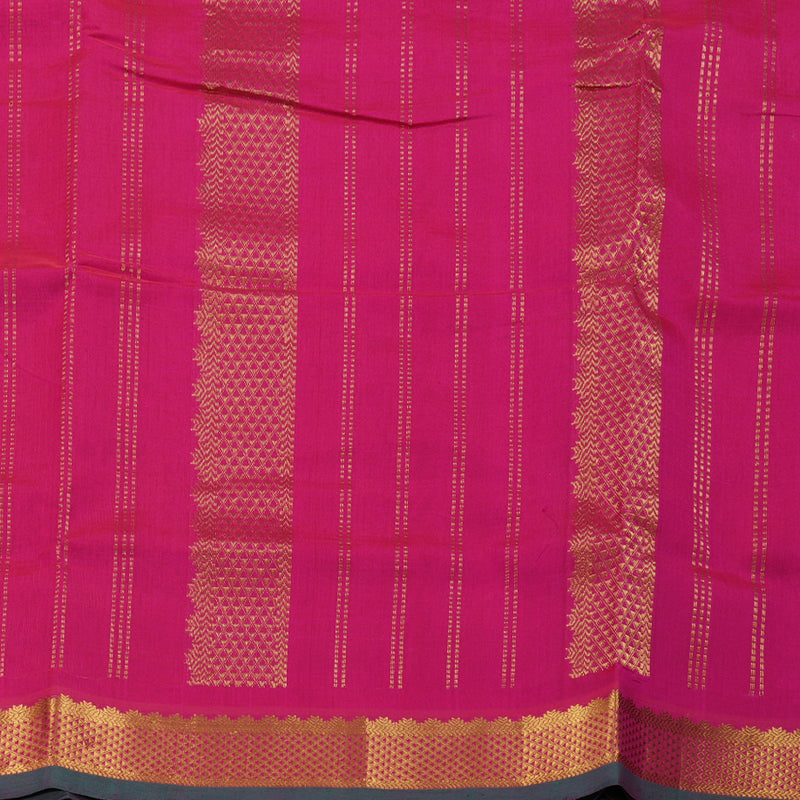 Hayagrivas Handloom Ten Yards Silk Cotton Saree KBD1541A1-3