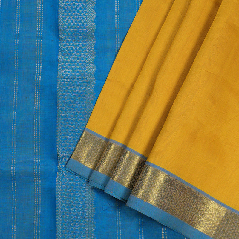 Hayagrivas Handloom Ten Yards Silk Cotton Saree KBD1541A1-4