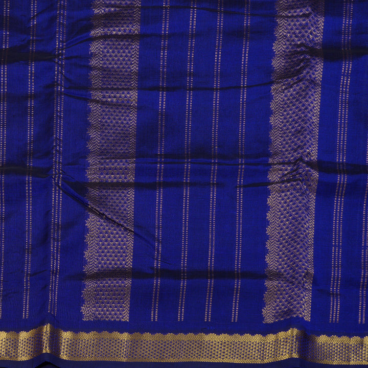 Hayagrivas Handloom Ten Yards Silk Cotton Saree KBD1541A1-5