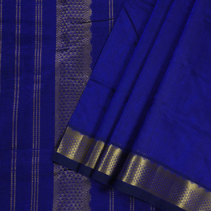 Hayagrivas Handloom Ten Yards Silk Cotton Saree KBD1541A1-5