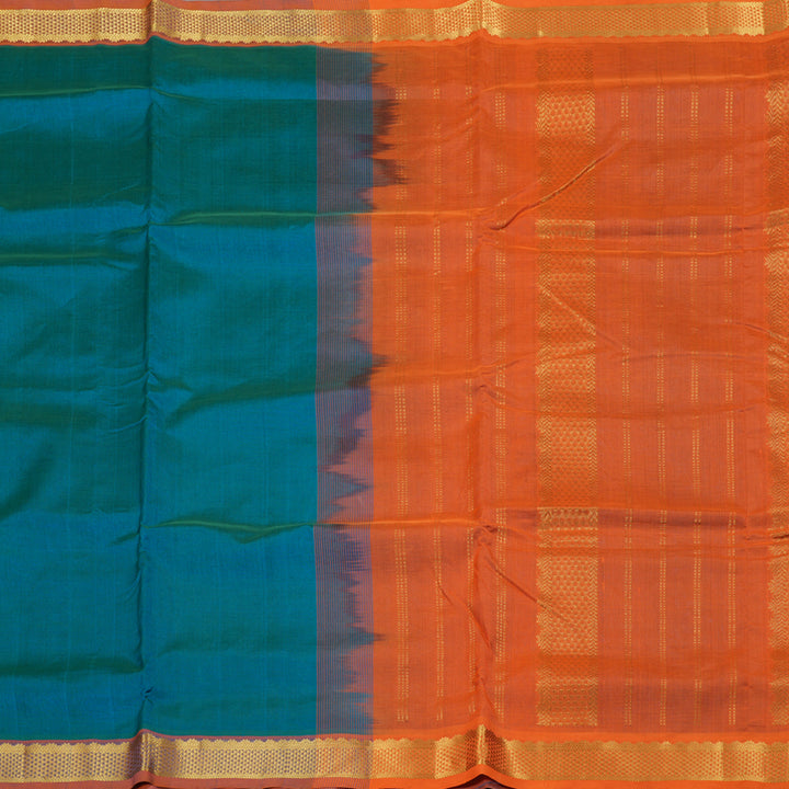 Hayagrivas Handloom Ten Yards Silk Cotton Saree KBD1541A1-6