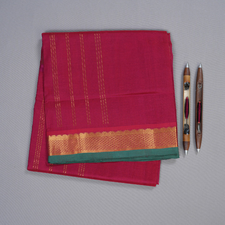 Hayagrivas Handloom Ten Yards Silk Cotton Saree KBD1541A1-7
