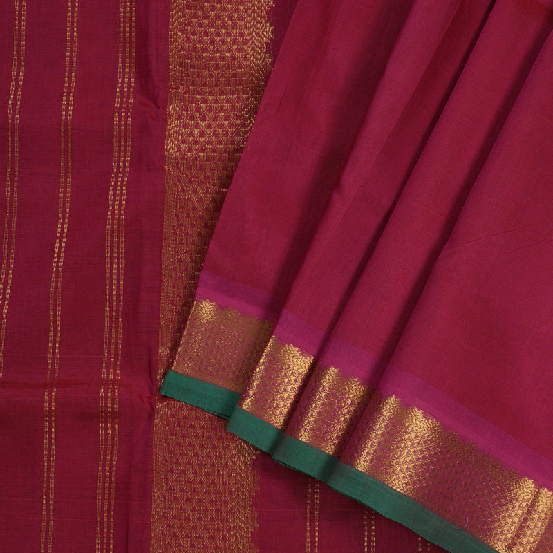 Hayagrivas Handloom Ten Yards Silk Cotton Saree KBD1541A1-7
