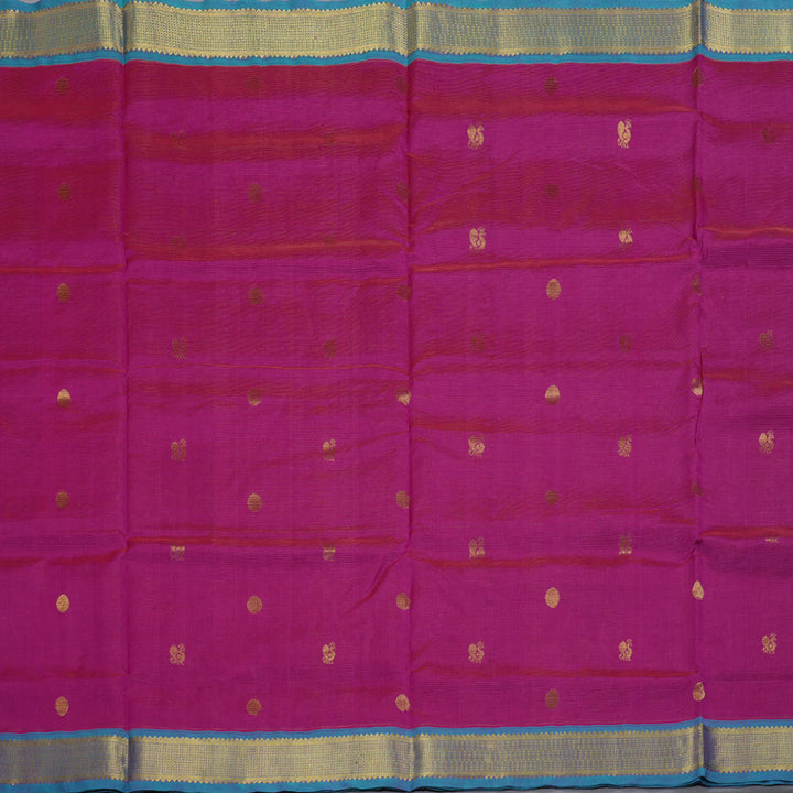 Hayagrivas Handloom Ten Yards Silk Cotton Saree KBD1541A3-1